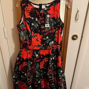 Poinsettia Dress